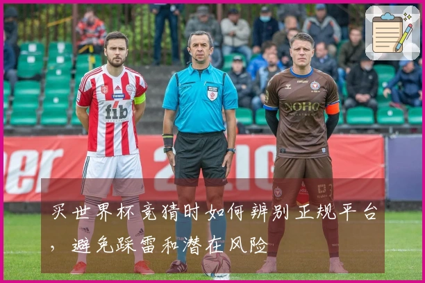 买世界杯竞猜时如何辨别正规平台，避免踩雷和潜在风险